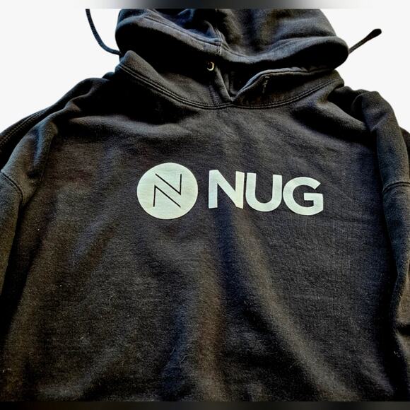 Independent Trading Co NUG Mens XL Graphics NINE ONE SIX 420 Hoodie Jacket Black - Picture 3 of 9